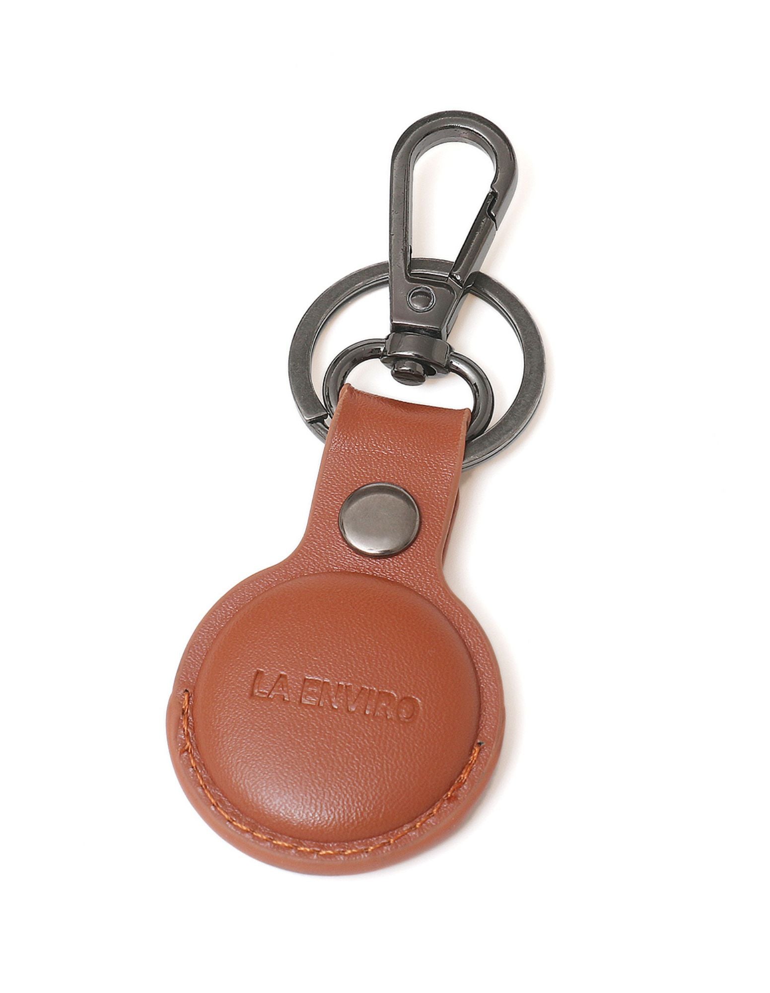 TILBA Airtag Keyring X 2 I Tan
