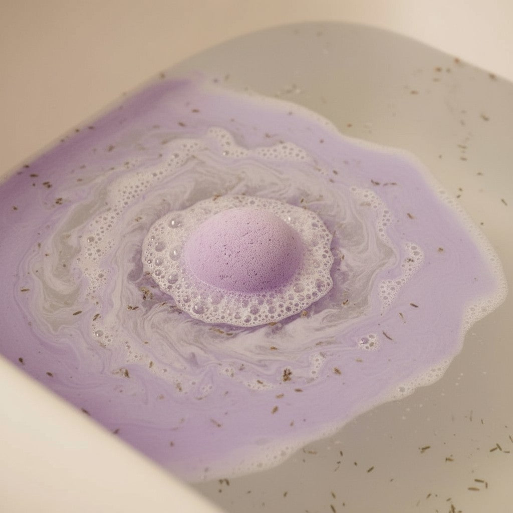 Dreamy and Calm Lavender Large Bath Bomb - 8oz